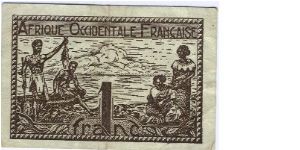 French West Africa Banknote