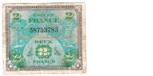Alied Military currency no 2 Banknote