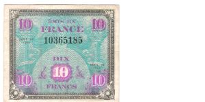 Alied military currency Banknote