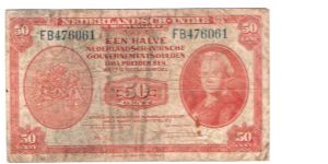 dutch east indies
american bank note company print Banknote