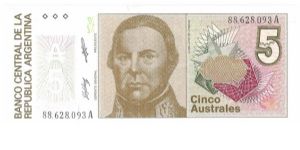 5 Australes

P324B Banknote