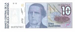 10 Australes

P325B Banknote