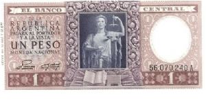 1 Peso

P260 Banknote