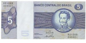 5 Cruzeiros

P192B Banknote