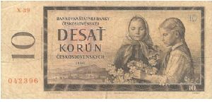 10 Korun

P88B Banknote