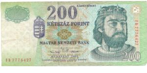 200 Forint

P187A Banknote