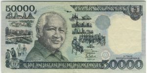 Indonesia 1993 Rp50000 Banknote
