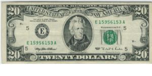 US 1995 Richmond $20 Banknote