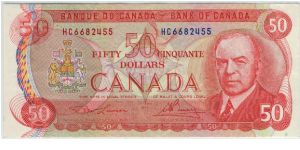 Canada 1975 $50 Banknote