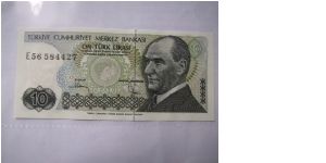 Turkey 1 Lira banknote in Uncurculated condition Banknote