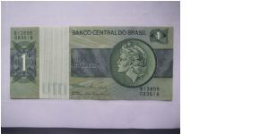 Brazil 1 Cruzeiro banknote in UNC condition Banknote