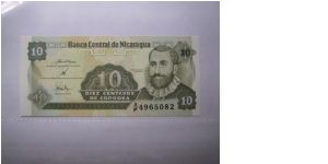 Nicaragua 10 Centacos banknote in UNC condition Banknote