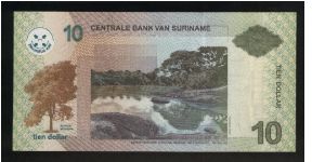 Banknote from Suriname