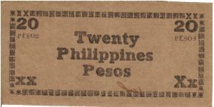 Banknote from Philippines