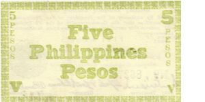 Banknote from Philippines