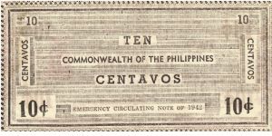 Banknote from Philippines