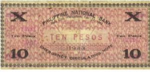 Banknote from Philippines