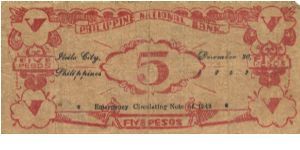 Banknote from Philippines