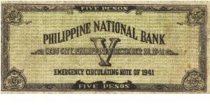 Banknote from Philippines