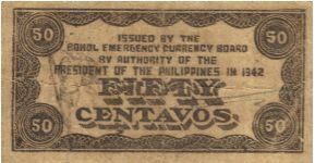 Banknote from Philippines