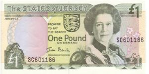 Jersey £1 note.

Standard Issue Banknote