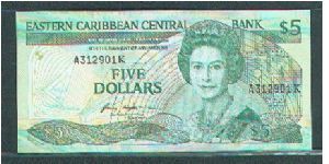 Eastern Caribbean Central Bank Banknote