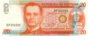 DATED SERIES 53n 2002 Arroyo-Buenaventura ??000001-??1000000 BF222222 (Solid #) Banknote