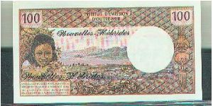 Banknote from French Polynesia