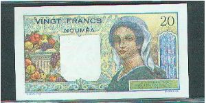 New Caledonia Banknote