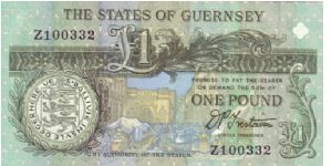 Guernsey £1 note

Z serial number, a replacement note I believe.

This note was prior to when Queen Elizabeth II started appearing on Guernsey notes.

Ink smudging on the reverse gives the impression that Daniel De Lisle Brock is crying Banknote