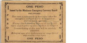 Banknote from Philippines