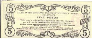 Banknote from Philippines