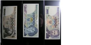 200/1000/2000 Zts Banknote