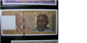 10,000 Francs Banknote