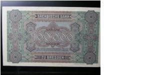 100,000 Mark Banknote
