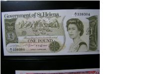 St. Helena One Pound Banknote