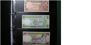 1/5/10 Syrian Pounds Banknote