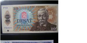 Czechslovakia 10 Korun Banknote