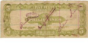 Banknote from Philippines