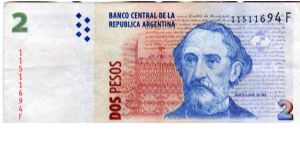 Denominacion: 2 Pesos Banknote
