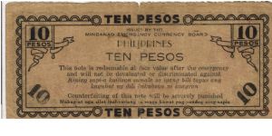 Banknote from Philippines