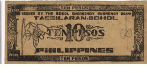 Banknote from Philippines