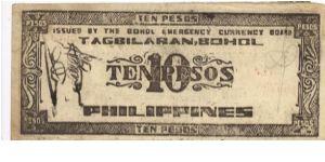 Banknote from Philippines