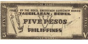 Banknote from Philippines