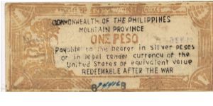 Banknote from Philippines