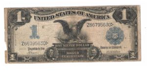 Silver certificate 
Black Eagle Banknote