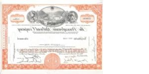 THE PENNSYLVANIA RAILROAD COMPANY
STOCK CERTIFICATE
FOR 25 SHARES
DATED AUG.2,1966


PRINTED BY THE 
AMERICAN BANKNOTE
COMPANY Banknote