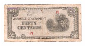 JAPANESES INVASION MONEY
50 CENTAVOS
PICK #105
 [ PI ] Banknote