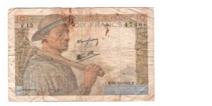 FRANCE
10 FRANCS
 V.13
47466 Banknote