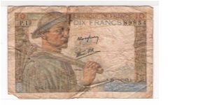 france
10 francs Banknote